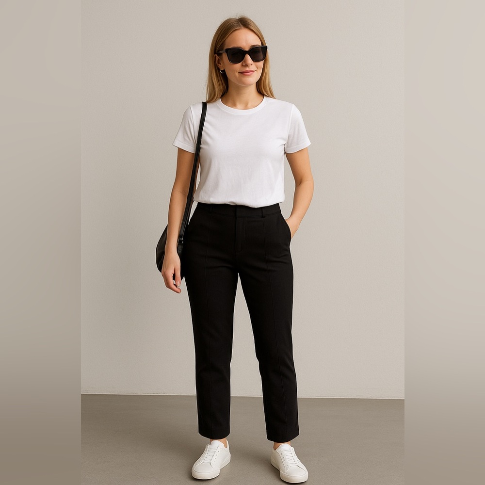 Derek Lam Black Cropped‎ Women's Pants